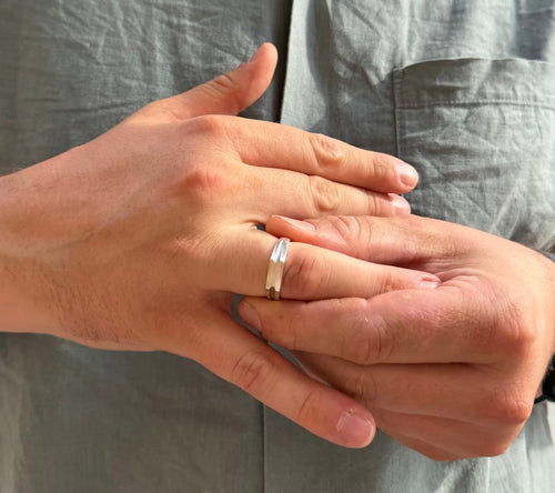 Anillo sello de plata 925.